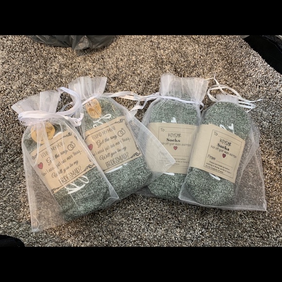 Bridesmaid socks - Picture 2 of 2